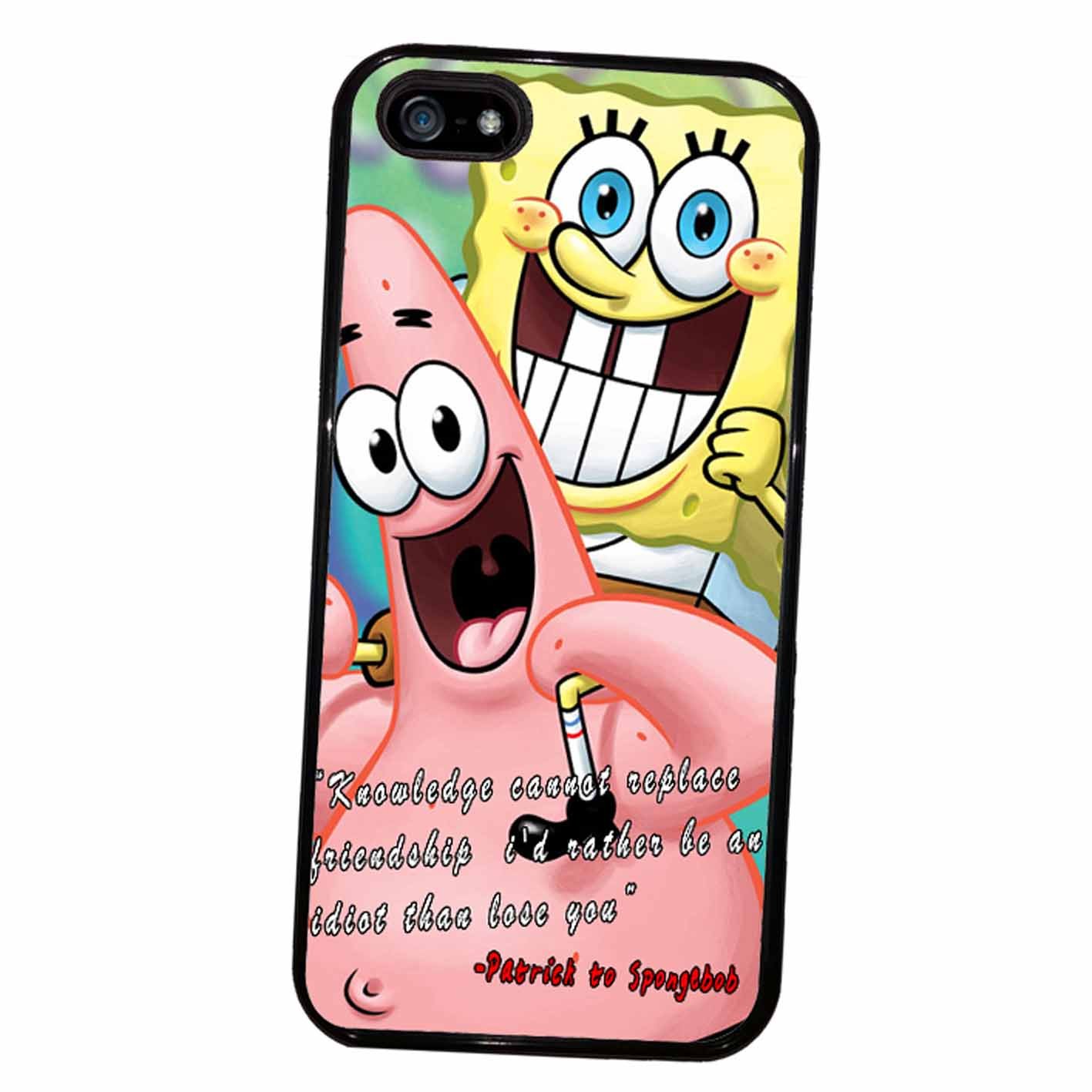 Patrick and Spongebob Quotes Friendship iphone 5/6/7/8/X ...
