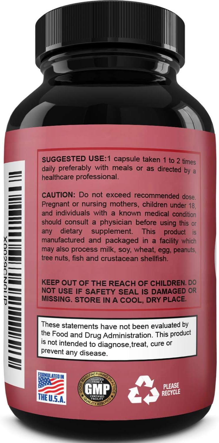 Premium Water Pills Diuretic Pure Dietary Supplement for Water Retention Relief Detox Cleanse for Men & Women: Health & Personal Care