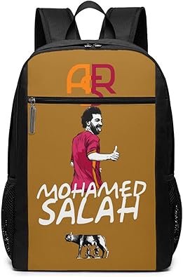 Amazon バックパック サッカー選手 モハメド リュック ビジネスリュック バックパック 大容量 軽量 17インチ 通勤 通学 旅行 出張 アウトドア メンズ レディース 兼用 多機能バッグ キャリーオン機能 ショルダーバッグ