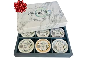 MINERAL ME CALIFORNIA Shower Steamers Aromatherapy - Organic Natural Shower Bombs Vapor Tablets, Aromatherapy for Home Spa, Relaxing Self Care Birthday Gifts for Men, Women, Him or Her