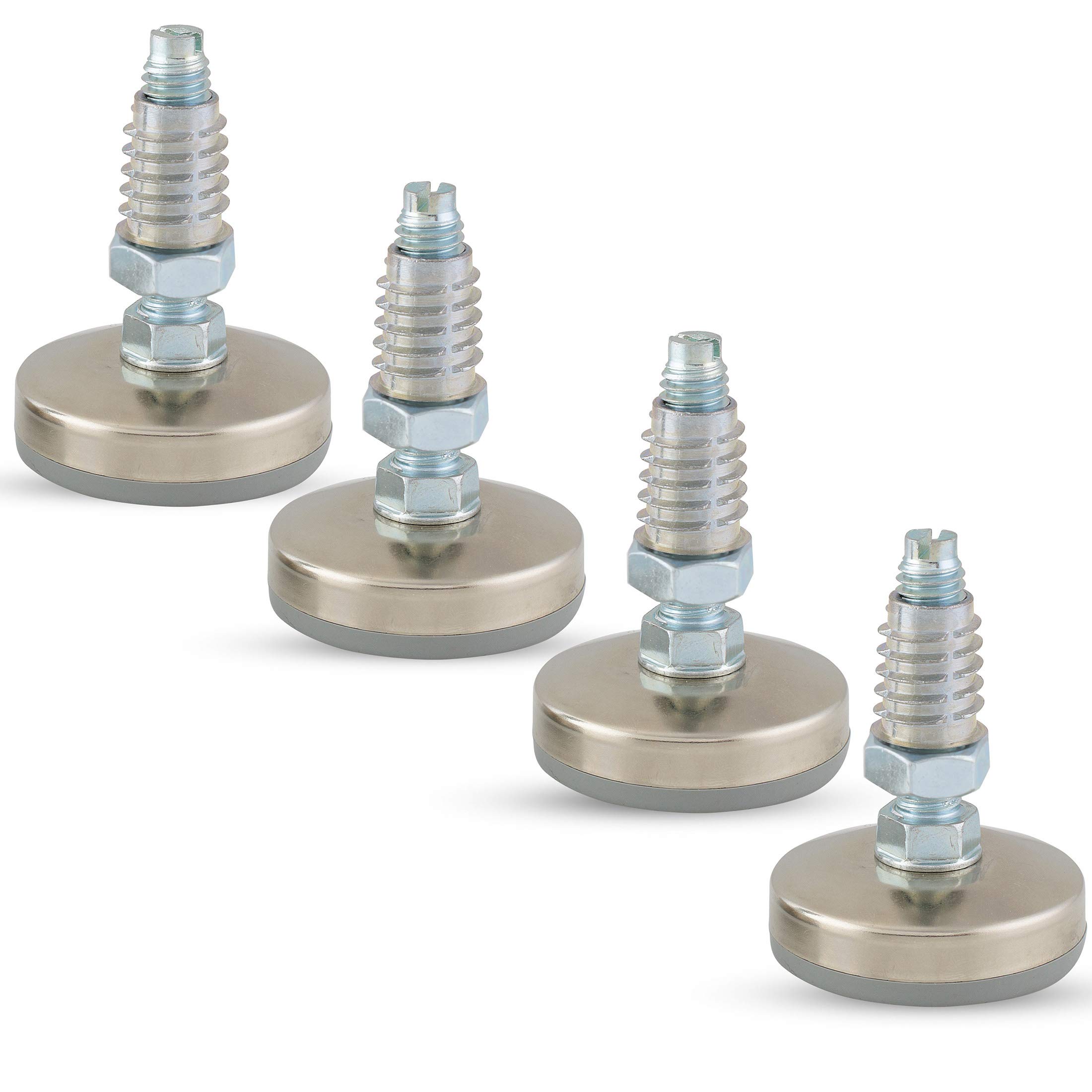 Heavy Duty Furniture Leveler Tee Nut Kit Set of 43/816 NonSkid Leg