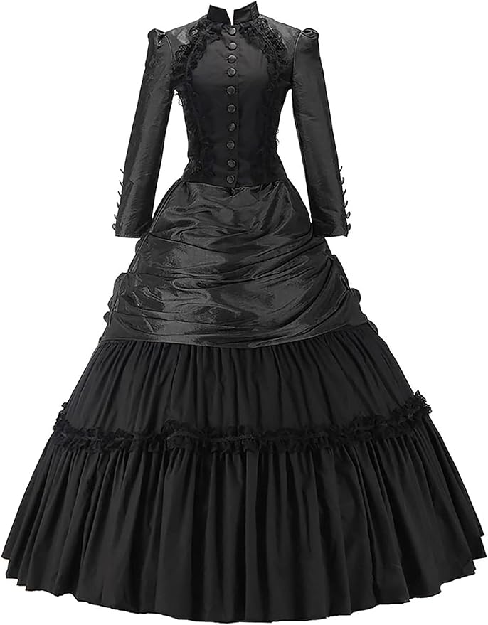 victorian layered dress