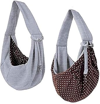 Amazon 犬用 お出かけ キャリーバッグ ペット 猫 小型犬 飛び出し防止 スリング 抱っこバッグ 耐久性 斜めショルダーバッグ 抱っこ紐 Hanaco キャリーバッグ スリング 通販