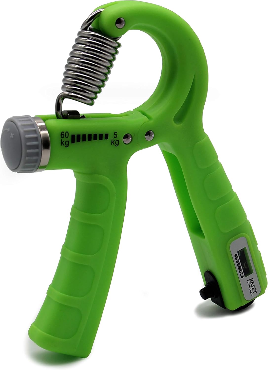 Hand Grip Exerciser Strengthener， Adjustable Resistance 11-132 Lbs (5-60kg)，Automatic Counting，Forearm Workout, Strength Training, Wrist Strengthener