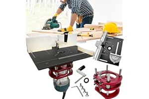 Router Lift, Router Table for Routers with Set 3 Router Table Insert Plates Router Table for Routers Precise Router Lift Syst