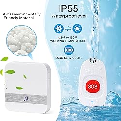 Caregiver Pagers Wireless Call Button for Elderly