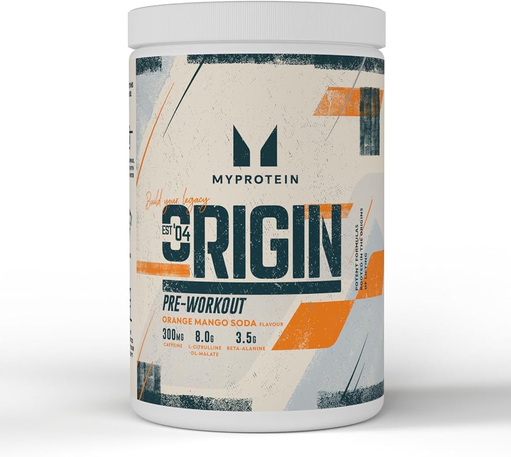 Myprotein Origin Pre-Workout Power Orange Mango 600 g