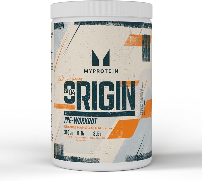 Myprotein Origin Pre-Workout Power Orange Mango 600 g