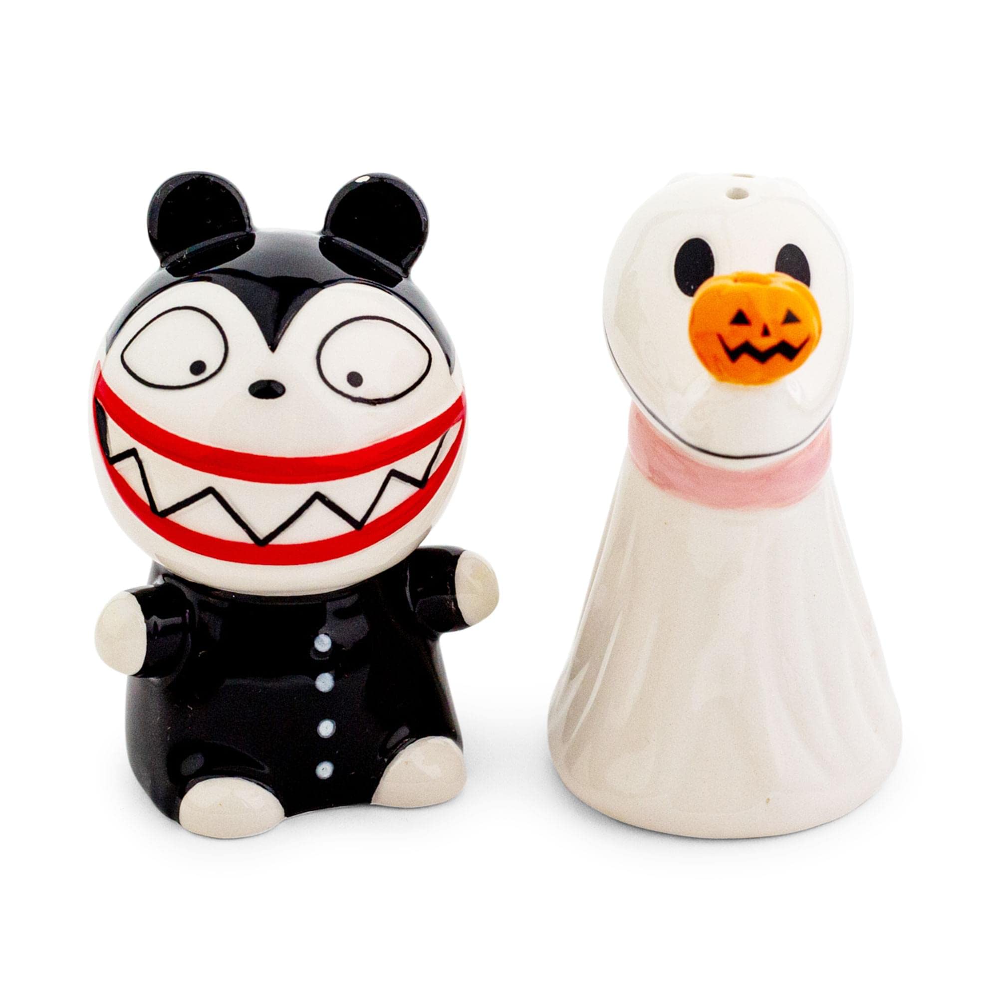 Disney The Nightmare Before Christmas Zero and Teddy Salt and Pepper Shaker Set (NB1671K2)