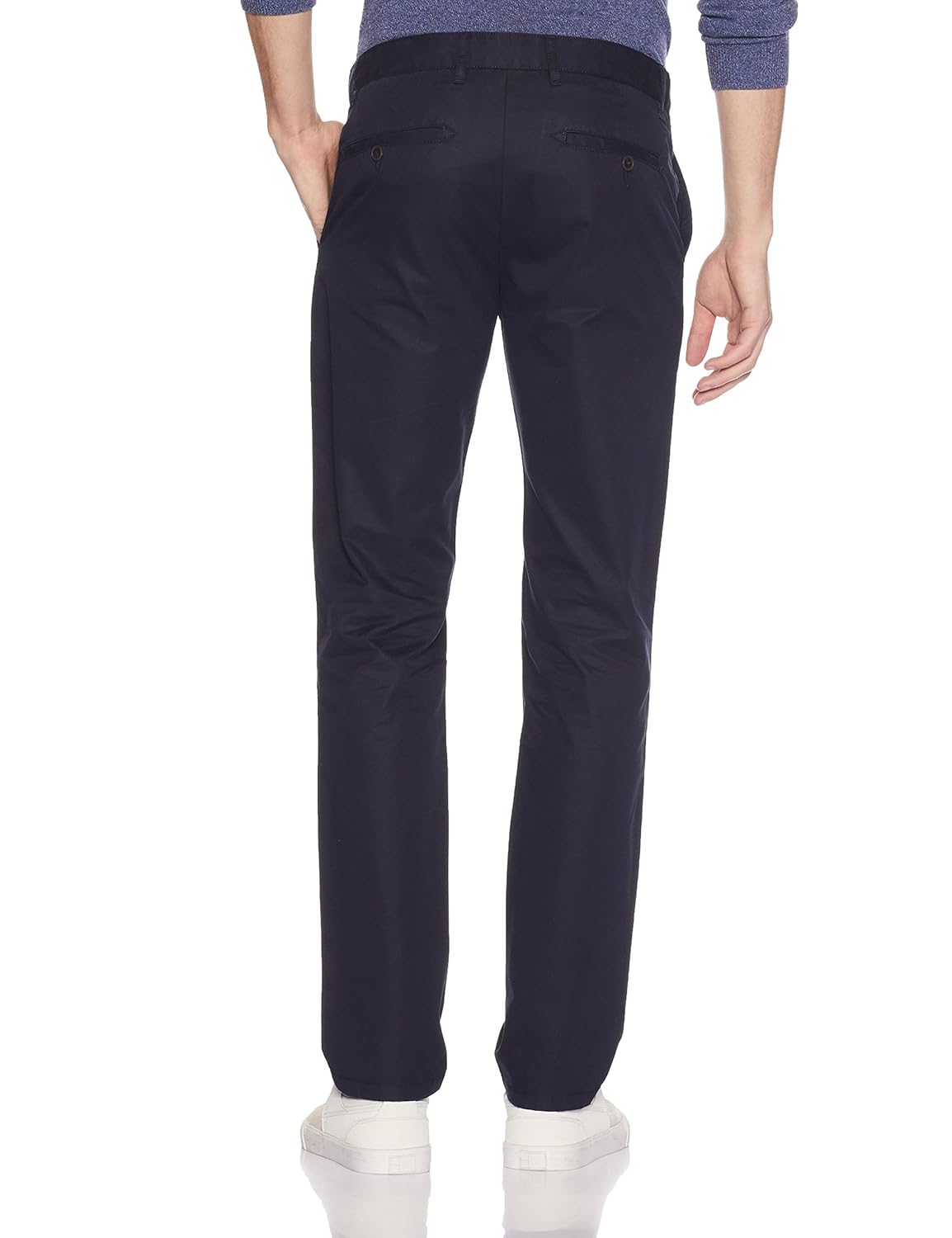 symbol amazon brand men's slim fit casual trouser