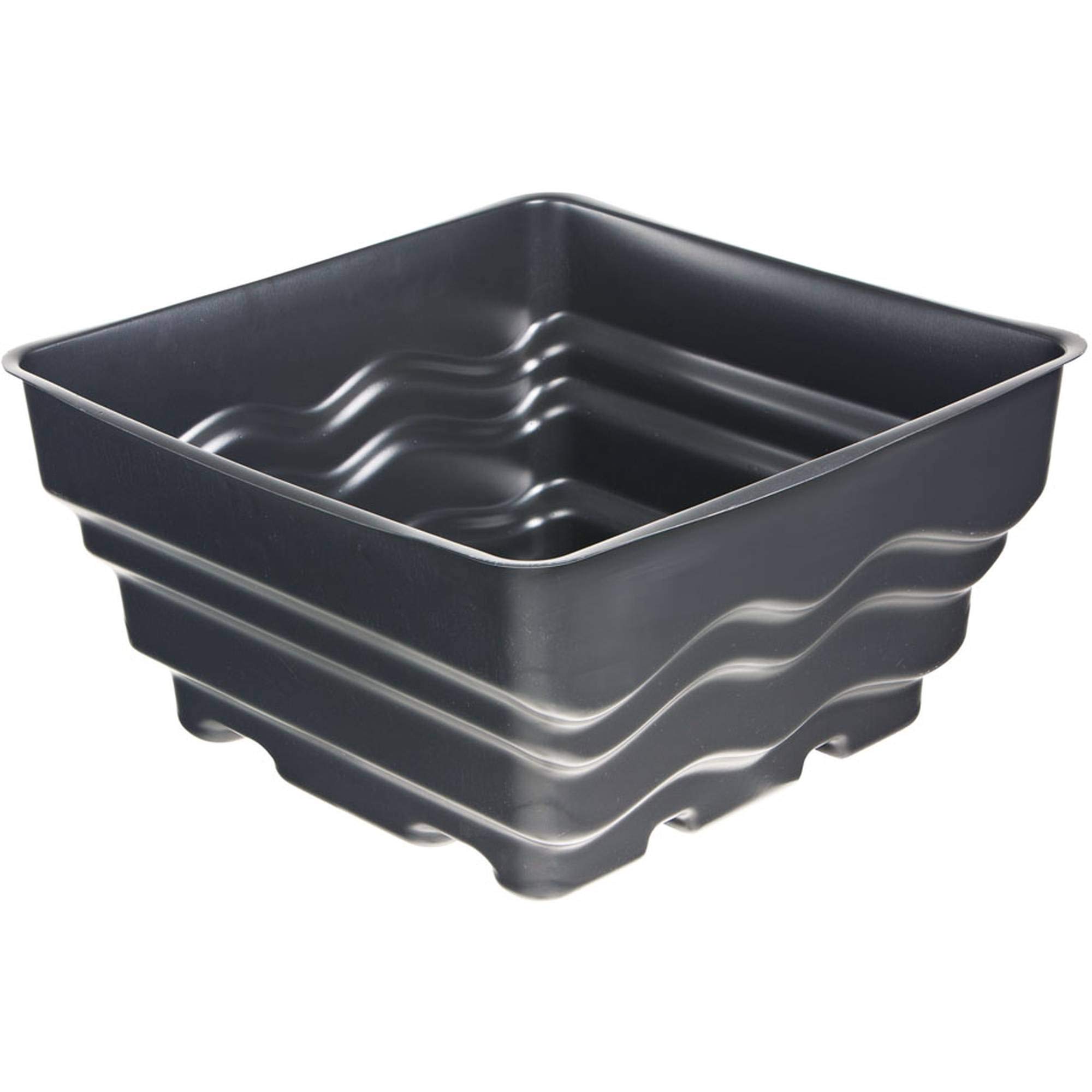Heissner Preformed Square Water Garden - Black - 58x58x30cm - 70 Litres