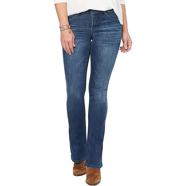 Democracy Women's Plus-Size Ab Solution Jegging - 30" Inseam, 10" Leg Opening, Brushed Stretch Twill