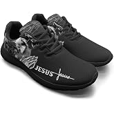 Tropical Flowers Womens Walking Shoes Lightweight Floral Mesh Sneakers