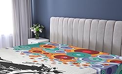 Ambesonne Manly Fitted Sheet, Motorcycle and