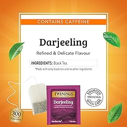 Twinings Darjeeling Black Tea Individually Wrapped