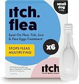 Itch Small Dog Flea & Tick Spot-On Treatment 2-10kg 6 Pipettes
