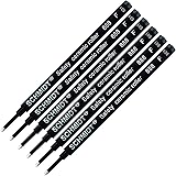 6 Pack - Schmidt 888 Rollerball Refill Black Fine Tip