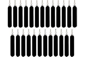 Reaction Tackle Drop Shot Weights - Saltwater and Freshwater Dropshot Fishing Sinkers - Skinny Pencil Shaped - Snagless Sinker Rig Fishing Weights for Bass Fishing Lures or Other Fish