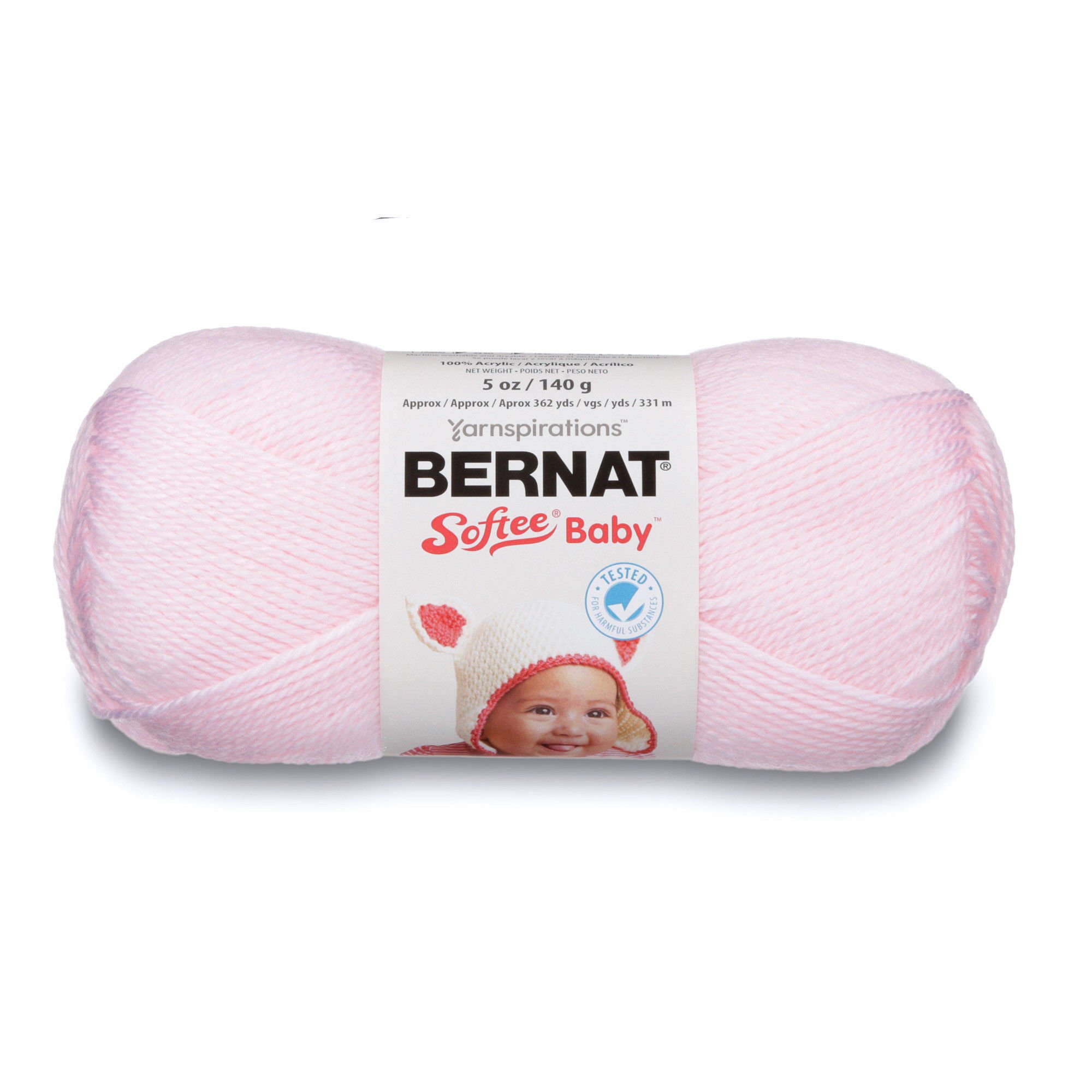 Spinrite Softee Baby Yarn - Solids-Pink, Other, Multicoloured — image 1