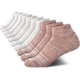 Avia Womens Quarter Socks - 10/14 Pack Soft Cushioned Moisture Wicking Quarter Cut Athletic Ankle Socks for Women (4-9)