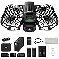 HOVERAir X1 PRO 4K Action Flying Camera, Foldable Drone with Camera with 42 KM/H Follow Speed, 10+ Fully Automatic Flight Modes, Fly Anywhere with OmniTerrain, SmoothCapture 2.0(Skiing Combo)
