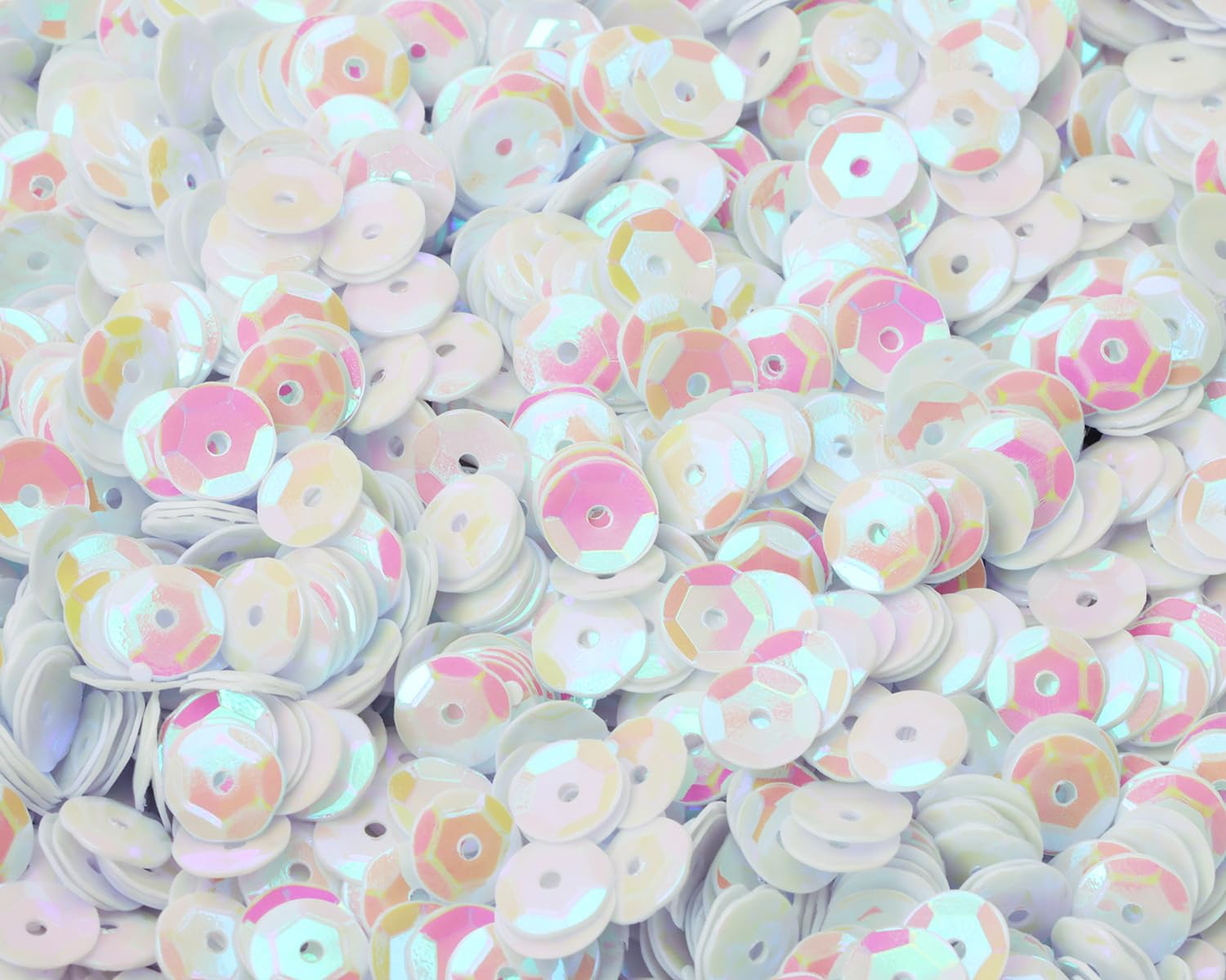Penta Angel Loose Sequins 4000Pcs 6mm Round