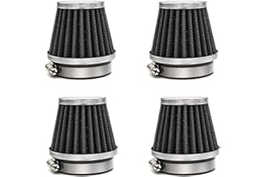 Wai Danie 4pcs 54mm Motorcycle Pod Air Filter Cleaner Mushroom Compatible with Honda CB750 CB750C CB750F CB750K CB 750 C F K 