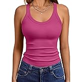 Trendy Queen Women's Ribbed Crop Tank Top