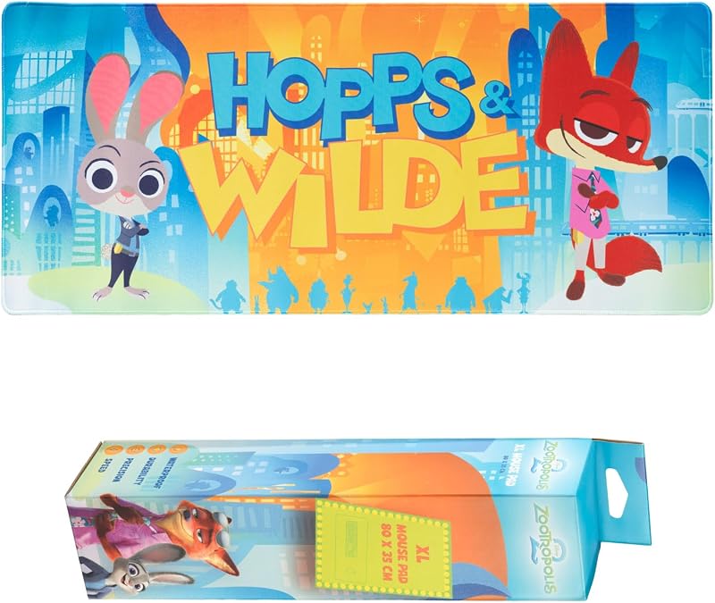 Tapete de Secretária Zootropolis XXL - Protetor de Secretária