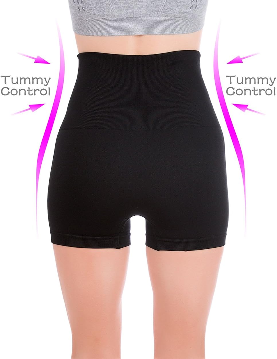 Homma Women's Tummy Control Fitness Workout Running Bike Shorts Yoga Shorts : Clothing