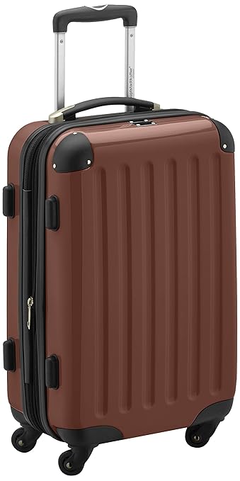 title=Hauptstadtkoffer Alex, Bagaglio a Mano, Valigia Rigida, Mocca, 55 cm