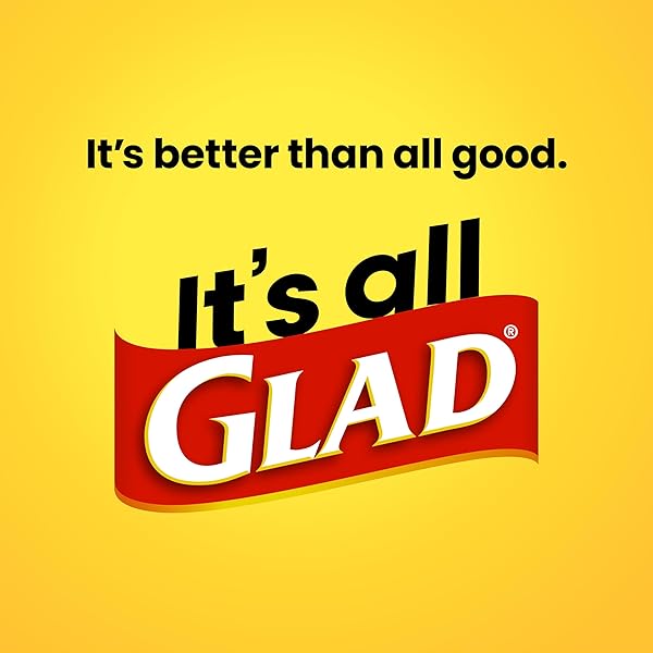 GLAD FORCEFLEX TALL KITCHEN DRAWSTRING TRASH BAGS, 13 GAL, FRESH CLEAN, 110 CT, PACK MAY VARY
