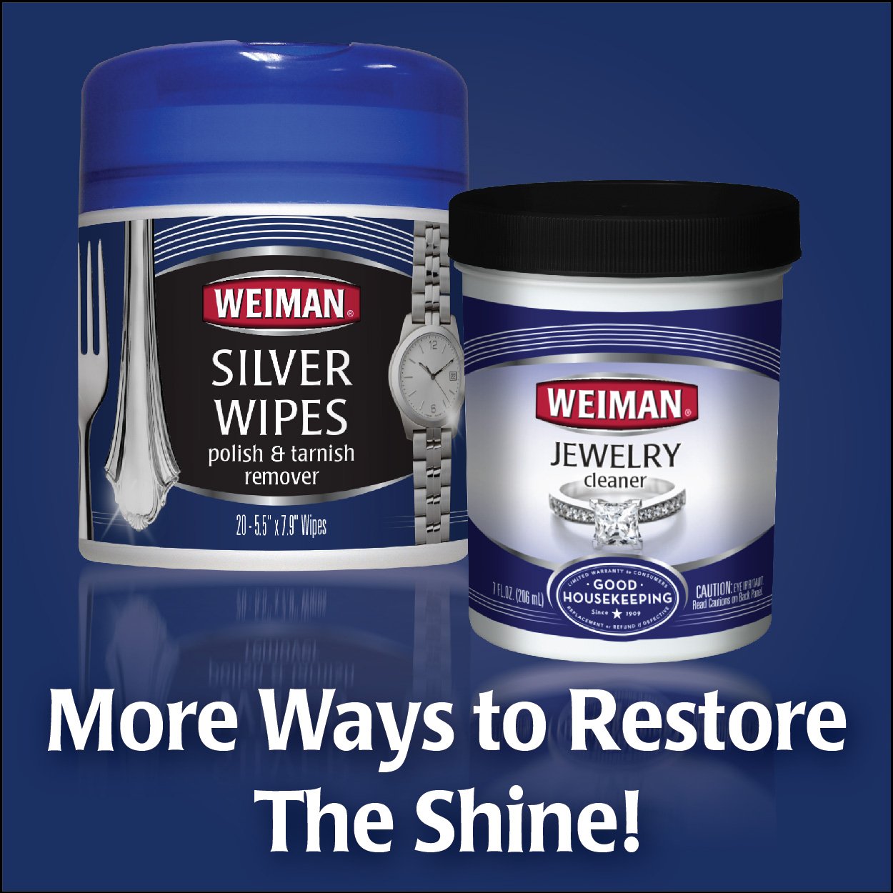 Weiman Silver Polish, Cleaner, and Tarnish Remover Wipes 20 Count 2