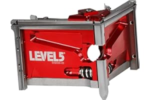 3.5-Inch Corner Finisher/Angle Head - LEVEL5 | Pro-Grade | Drywall Taping/Finishing Tools | Sheetrock Gyprock Plasterboard Wa