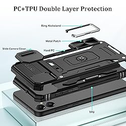 Galaxy A05 Phone Case with Slide Camera Cover and