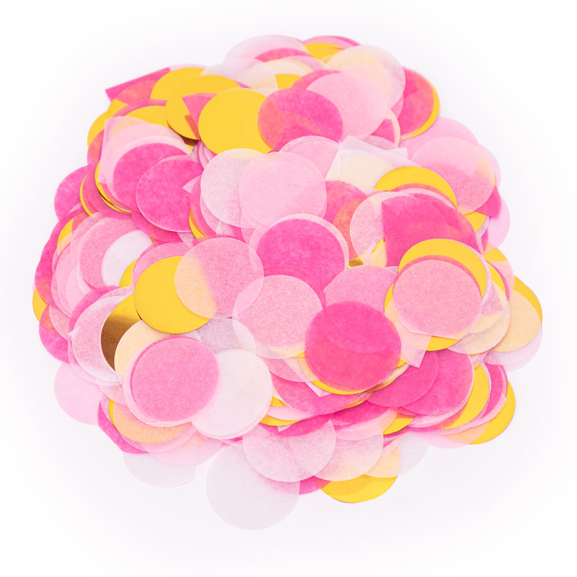 VCOSTORE 5000 Pcs Confetti Multicolour - Wedding Confetti Table Paper Circles Confetti Gender Reveal Confetti For Hen Party, Birthday and Gender Reveal(50g)