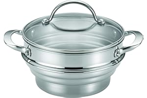 Anolon Classic Stainless Steel Universal Covered Steamer Insert