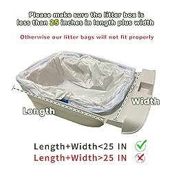 120 Count Waste Bags For Robot 4 and 3, Litter Box