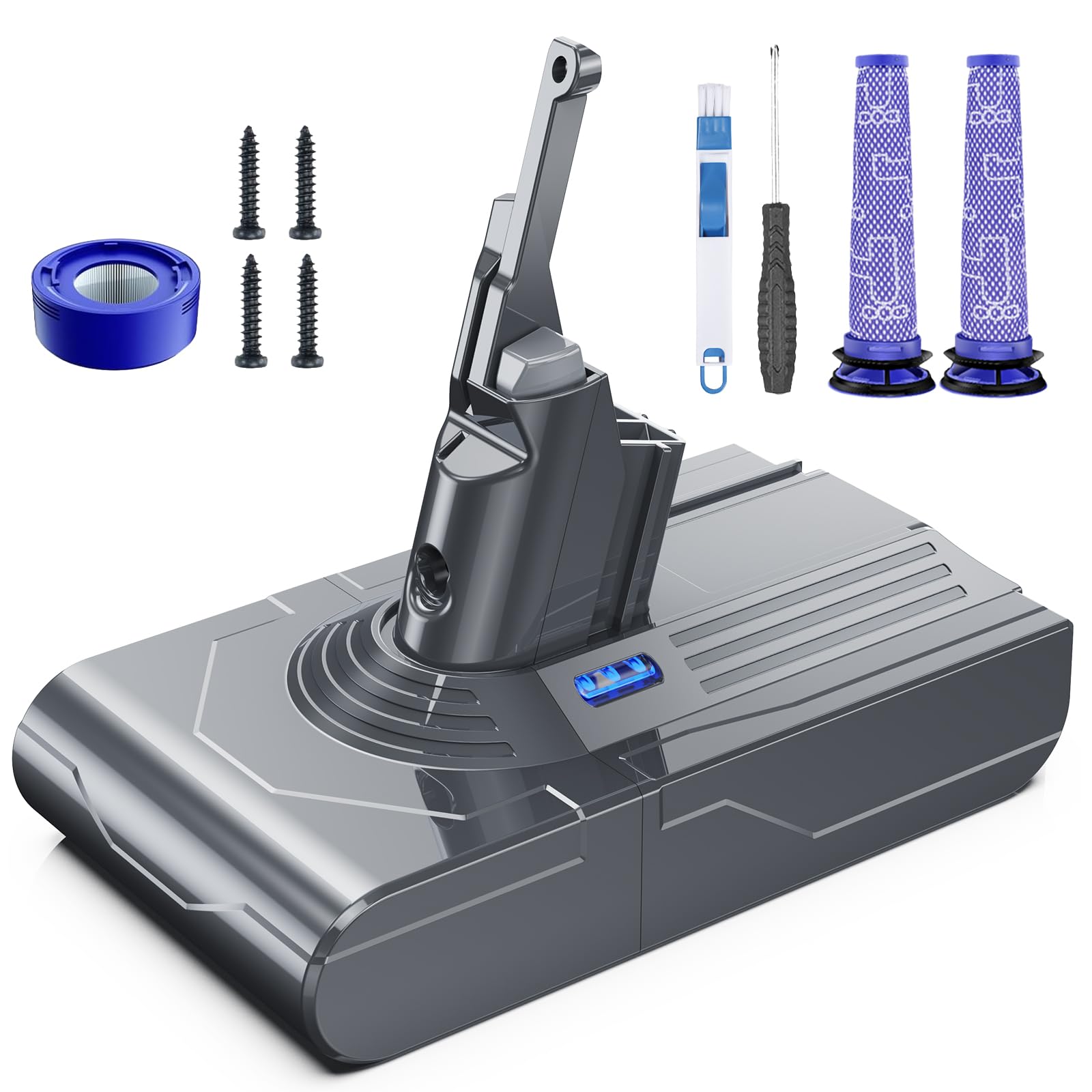 Morpilot Battery Replacement for V8