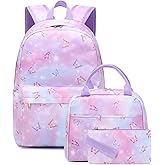 Dafelile Girls Backpack School Backpack for Boys and Girls Laptop Backpack Water Resistant Middle School Bags Kids Backpacks
