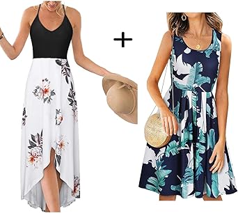 asymmetrical sundress