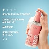 Schwarzkopf OSiS Upload Bodifying Hair Cream 200 ml Heat Protection view 4
