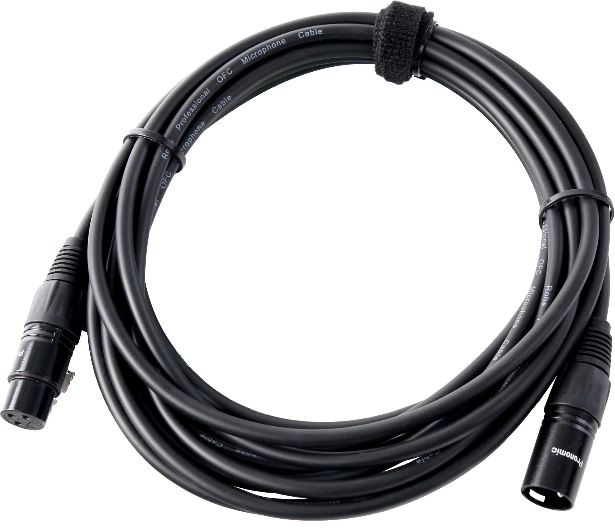 Pronomic stage XFXM-5 Microphone Cable XLR 5 m Black