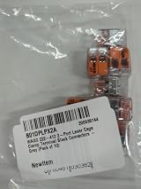 Wago 222-412 2-Port Lever Connectors - Grey (10 Pack) 0.08-2.5mm Solid view 2