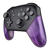 eXtremeRate Clear Atomic Purple Replacement Handle