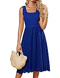 GRACE KARIN 2025 Womens Summer Square Neck Simple