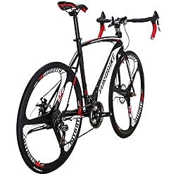 EUROBIKE Dual Disc Brake XC550 Road Bike 21 Speed