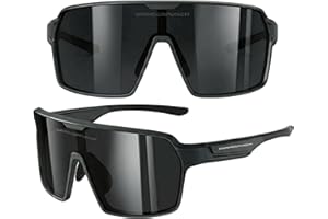 GRINDERPUNCH Polarized Sports Sunglasses for Men Women UV Protection Shades for Baseball Running Cycling Skiing & Pickleball