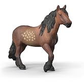 Schleich Farm World - North Swedish Cold Blood Mare Horse - Kids 3+ | 14927 | Farm Animal Horse Figurine, Realistic Animal Toys, Barn Toy for Kids 3+, Screen-Free Imaginative Pretend Play, Montessori Toy