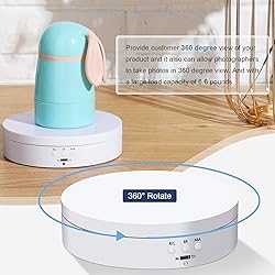 Hicarer Rotating Display Stand 360 Degree Motorized